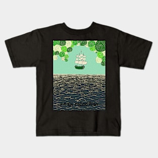 Fata morgana - flying ship Kids T-Shirt